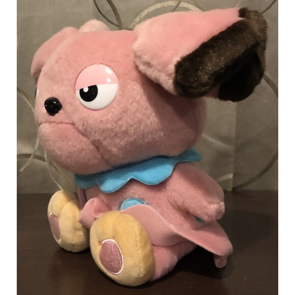 Pokemon Detective Pikachu Snubbull 8" Talking Plush WCT Movie Sound Stuffed Toy - Picture 8 of 11